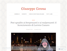 Tablet Screenshot of giugenna.com